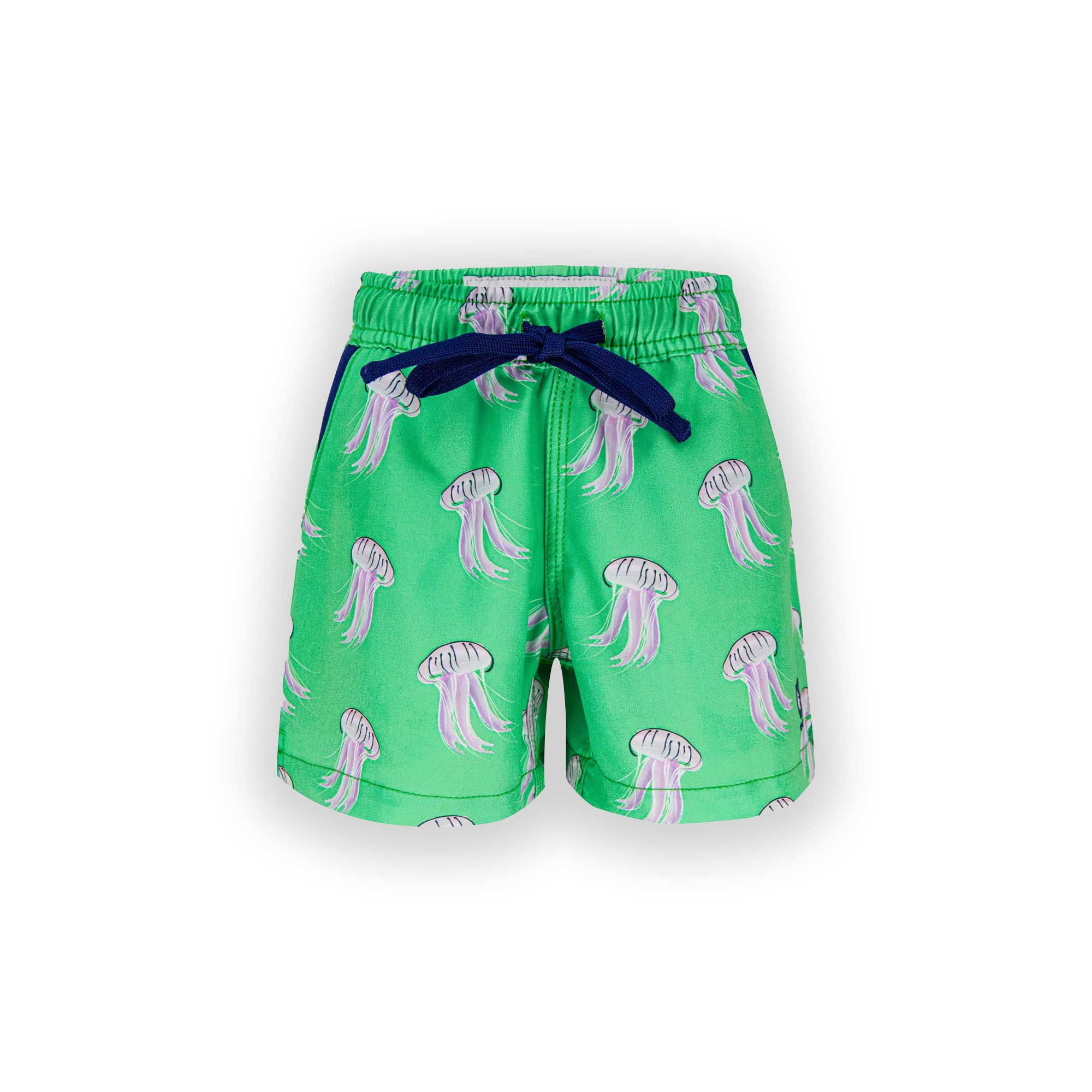 Matching Father & Son Jellyfish Swim Shorts with Waterproof Pocket