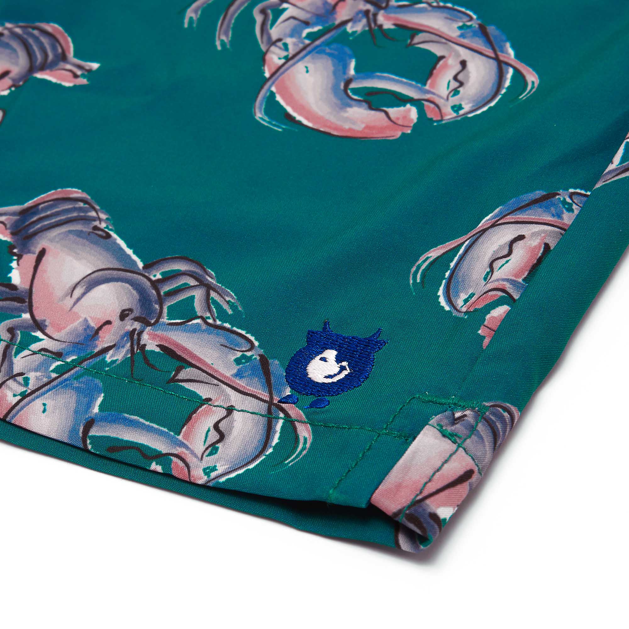 Matching Father & Son Lobster Swim Shorts with Waterproof Pocket