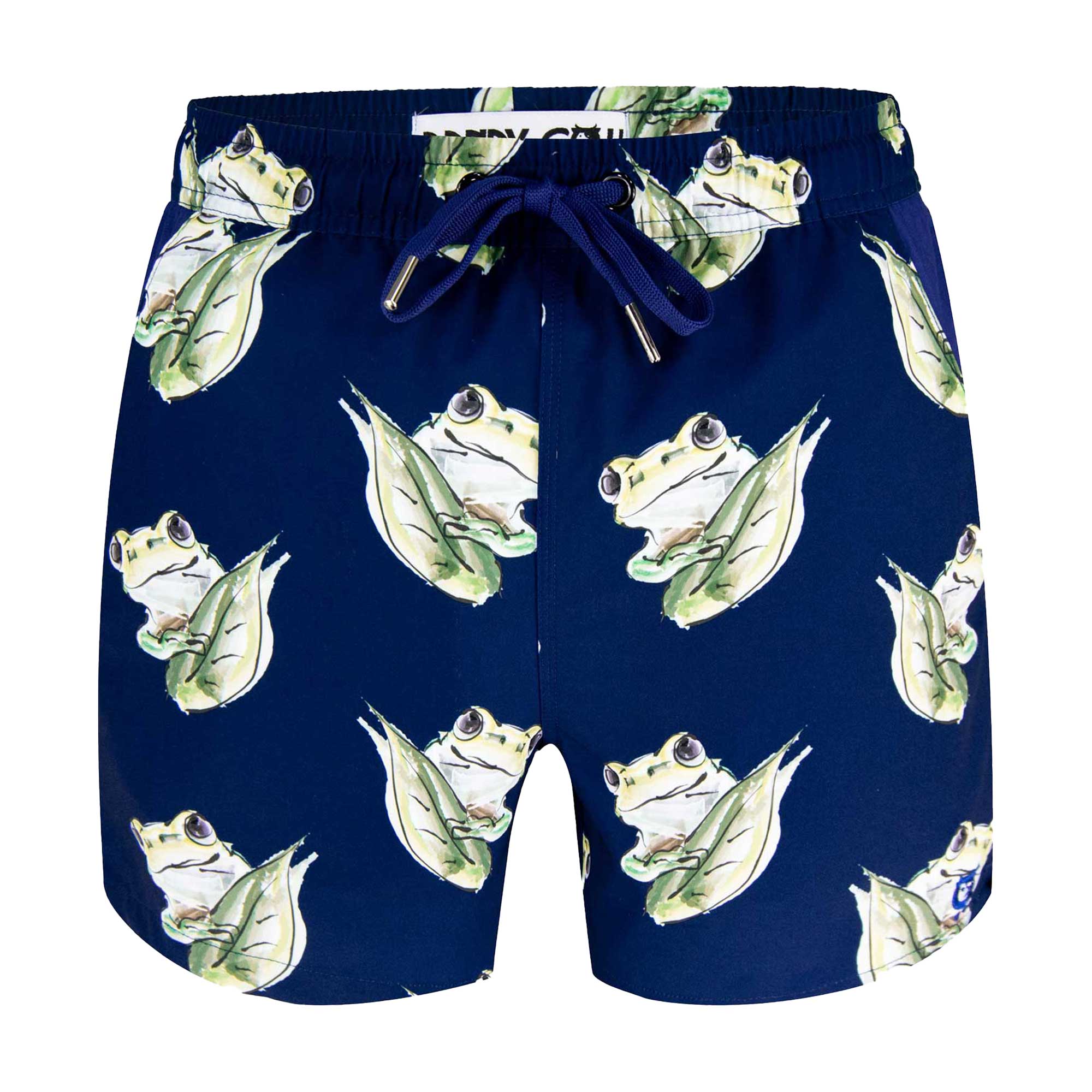 Matching Father & Son Frogs Swim Shorts with Waterproof Pocket