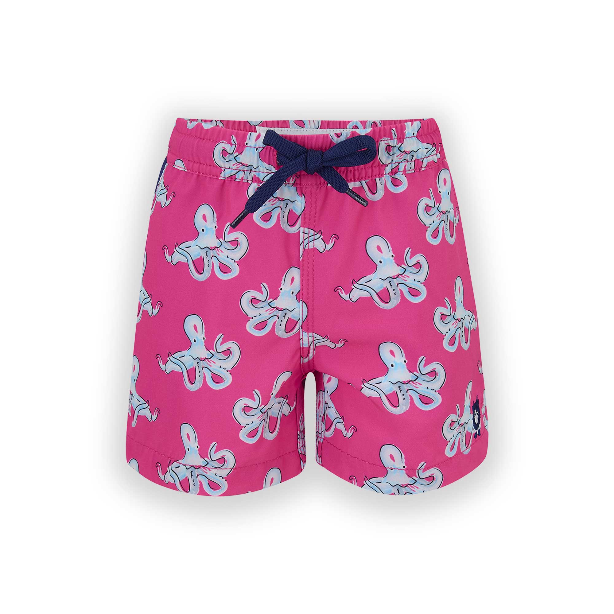 Matching Father & Son Octopus Swim Shorts with Waterproof Pocket