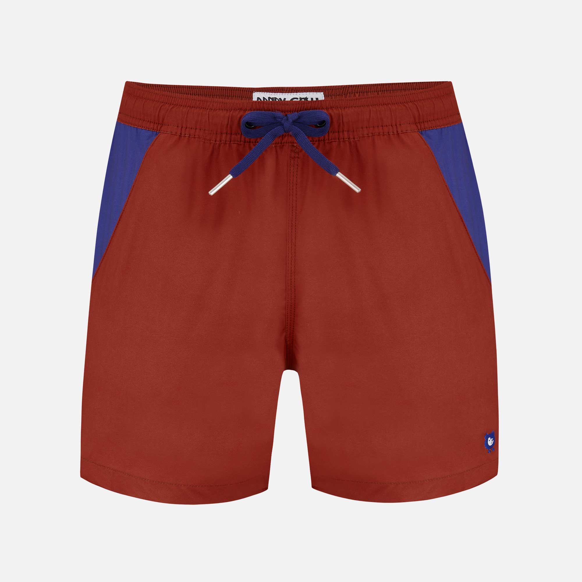 Cherry Red Swim Shorts | Randy Cow