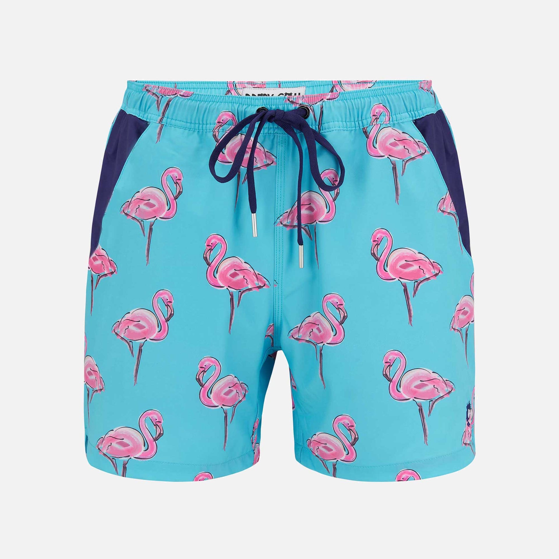 Beachwear Swim Shorts Trunks with Waterproof Pocket | Randy Cow