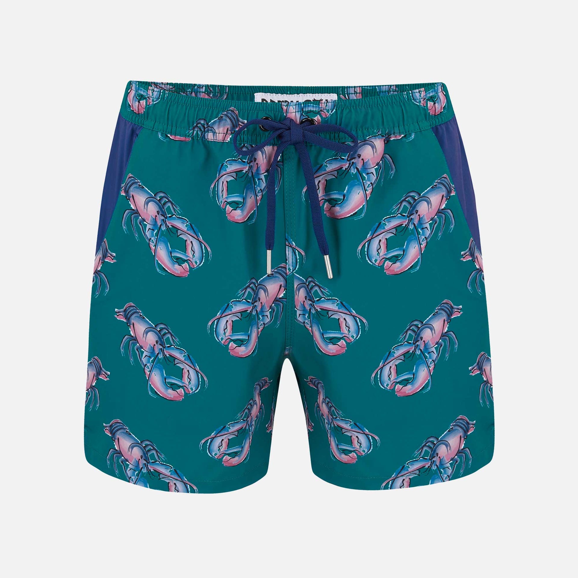 Mens Swim Shorts Trunks with a Waterproof Pocket Randy Cow