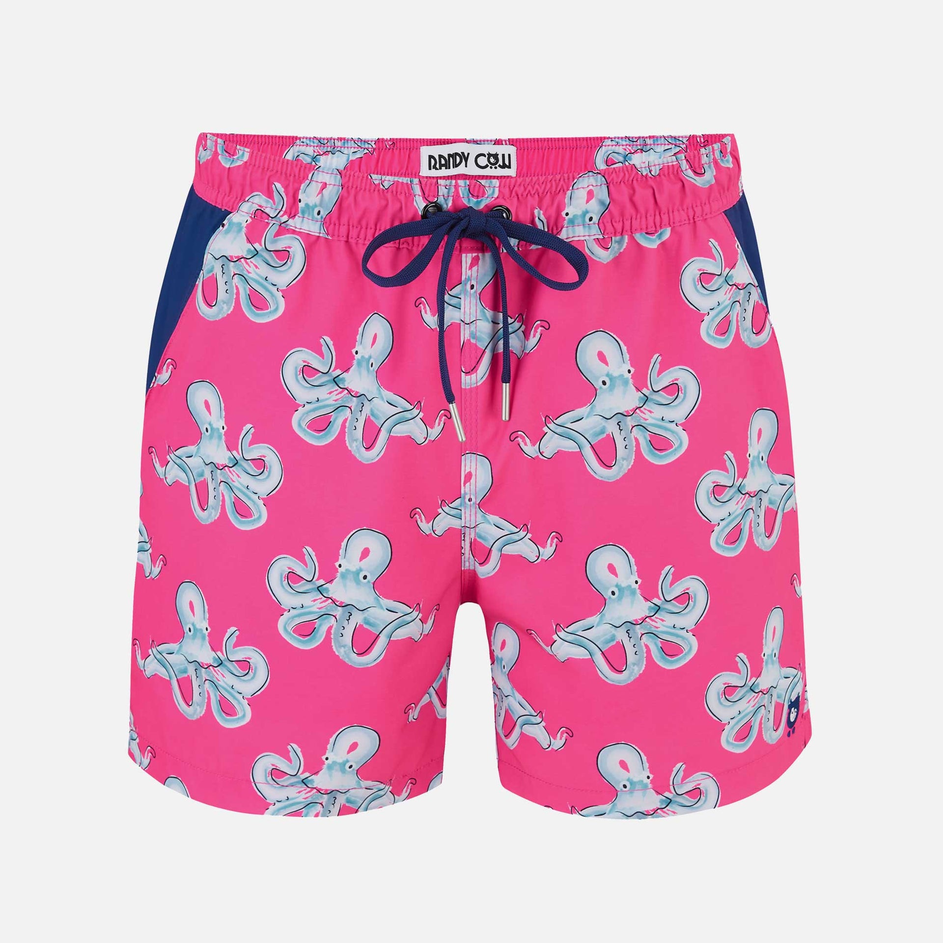 Beachwear Swim Shorts Trunks with Waterproof Pocket | Randy Cow