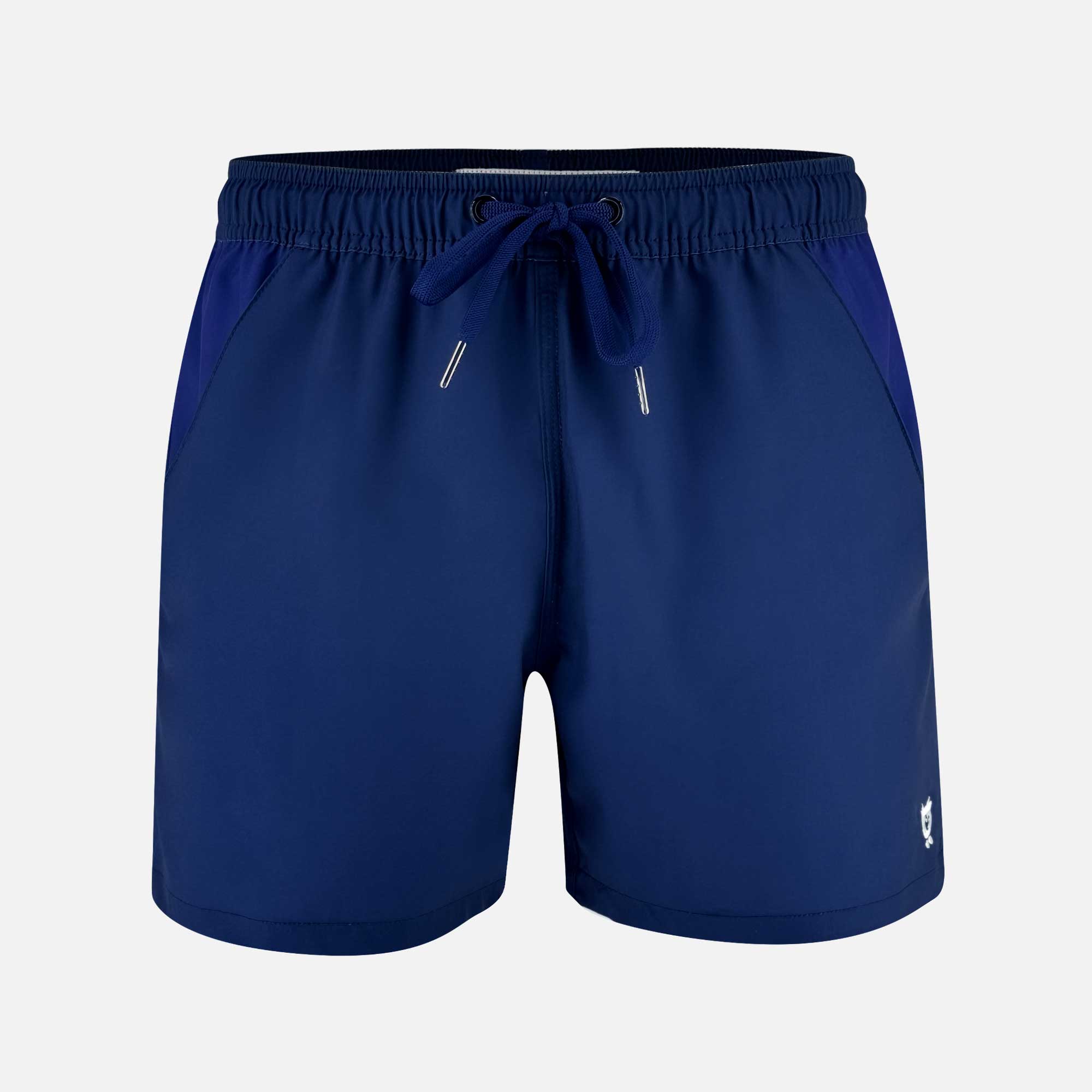 Navy Men's Swim Shorts Trunks | Randy Cow