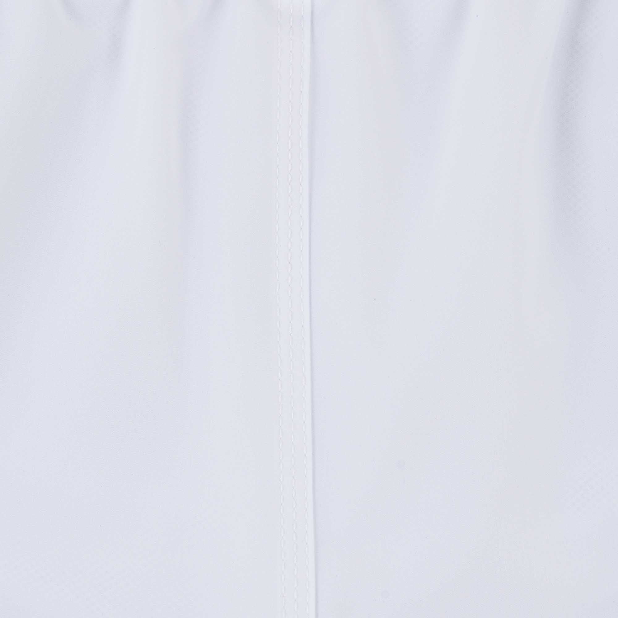 White - Swim Shorts with Waterproof Pocket
